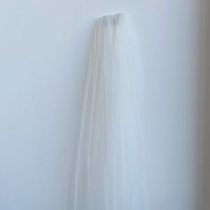 Cathedral length bridal veil